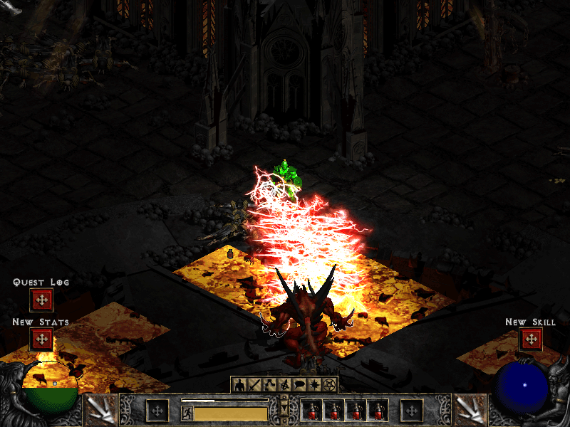 Diablo in the Chaos Sanctuary