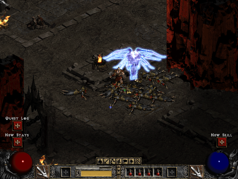 Izual's spirit, freed in the Plains of Despair